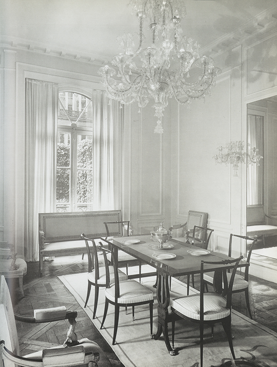 Rue du Faubourg Saint Honoré, in 1949 | FJ Hakimian