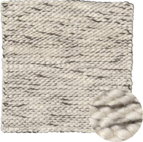 Mohair Carpet, South Africa, ref SW-Mohair-White with Wool Accents