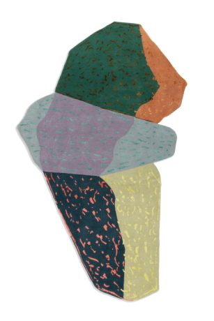 Rock Stack carpet, 9'0" x 5'6"