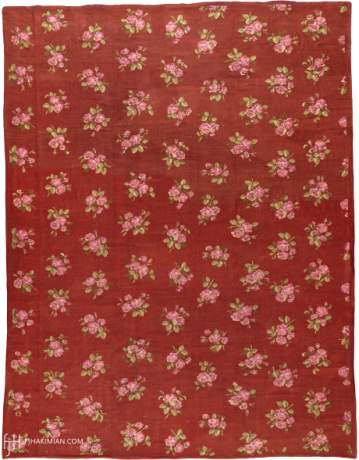 Aubusson carpet, France, circa 1850, 13'2" x 10'2", ref 02040