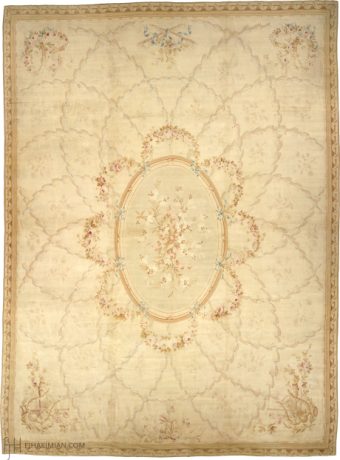 AUBUSSON carpet, France, circa 1870, 19'0" x 13'10", ref 02075