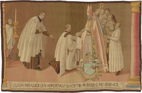 Tapestry, France, circa 1870, 3'8" x 5'7", ref 02240
