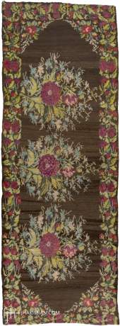 Bessarabian Carpet, USSR, circa 1900, 13'3" x 4'10", ref 02254