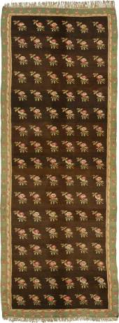 Bessarabian carpet, USSR, circa 1890, 12'9" x 4'9", ref 02258