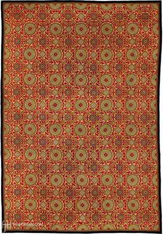 Needlepoint Carpet, France, circa 1850, 17'3" x 11'7", ref 02299