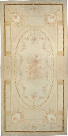 Aubusson carpet, France, circa 1870, 38'2" x 19'2", ref 02301