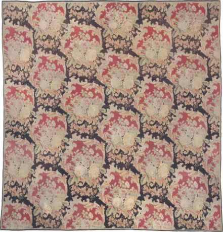 AUBUSSON, Bessarabian carpet, France, circa 1830, 20'0" x 19'4", ref 02460