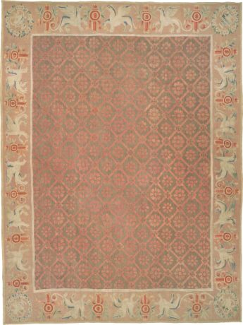 Aubusson carpet, France, circa 1795, 17'1" x 12'11", ref 02527