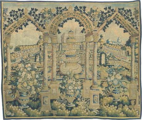 Tapestry, Belgium, Late 16th Century-Early 17th Century, 7'6" x 8'11", ref 02618