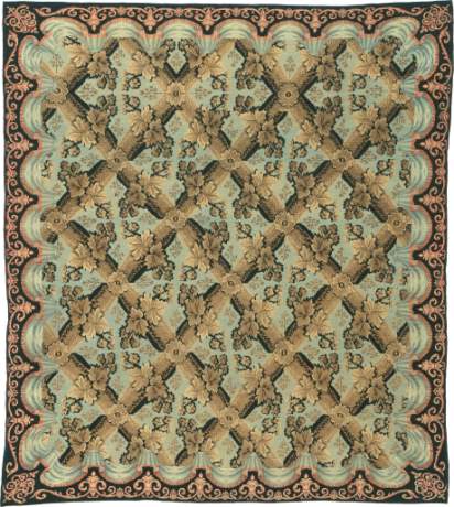 Bessarabian carpet, USSR, circa 1830, 13'4" x 11'9", ref 02692