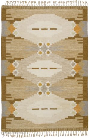 Swedish Flat Weave carpet, Sweden, circa 1950, 9'0" x 6'3", ref 02712