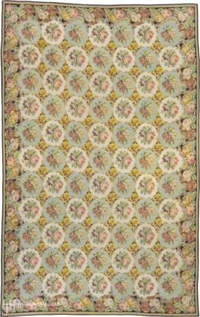 AUBUSSON carpet, France, circa 1920, 23'1" x 14'10", ref 02726