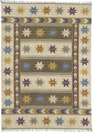 Swedish Flat Weave carpet, Sweden, circa 1942, 11'5" x 8'4", ref 02732
