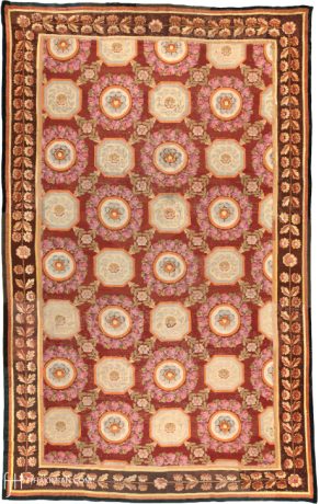 Aubusson Carpet, France, circa 1810, 14'0" x 8'9", ref 02759