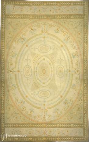 AUBUSSON carpet, France, circa 1890, 29'4" x 18'2", ref 02869