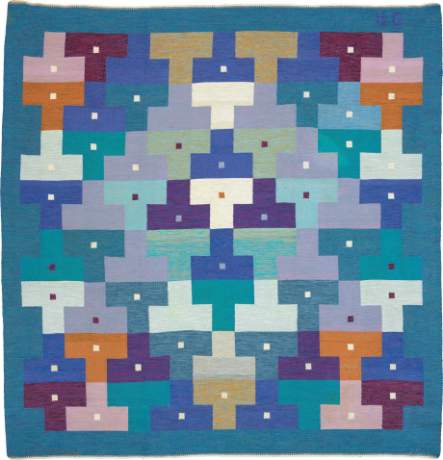 Swedish Flat Weave carpet, Sweden, circa 1960, 9'9" x 9'5", ref 02930