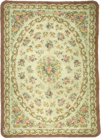 SAVONERRIE, Savonnerie carpet, France, circa 1890, 11'3" x 8'3", ref 03009