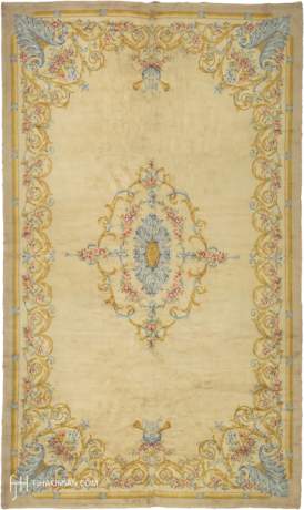 SAVONNERIE carpet, Spain, circa 1930, 17'8" x 10'4", ref 03019