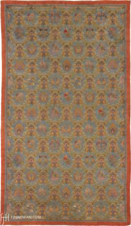 Savonnerie Style carpet, Northern Ireland, circa 1900, 26'10" x 15'0", ref 03040
