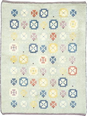 Swedish Pile carpet, Sweden, circa 1940, 7'9" x 6'2", ref 03321