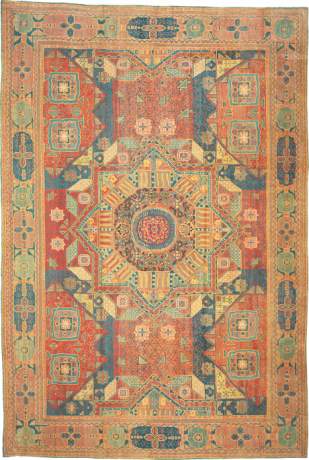 Pile Aubusson carpet, France, 1746-1752, 22'8" x 15'4", ref 03360