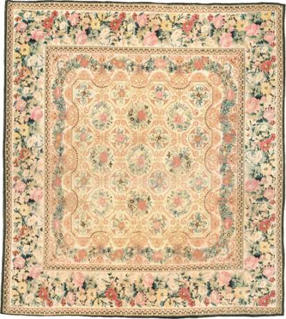 Ukrainian carpet, Ukraine, circa 1800, 13'3" x 12'0", ref 03424