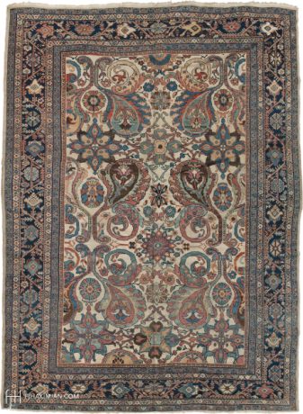 Sultanabad carpet, Iran, circa 1890, 11'9" x 8'10", ref 06030