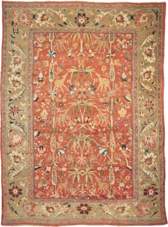 Sultanabad carpet, Persia, circa 1880, 17'9" x 12'11", ref 06196