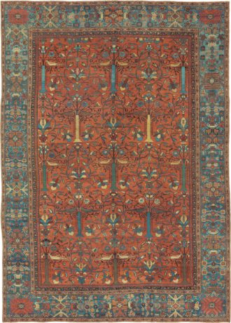 Sultanabad carpet, Persia, late 1800s, 18'3" x 12'11", ref 06197