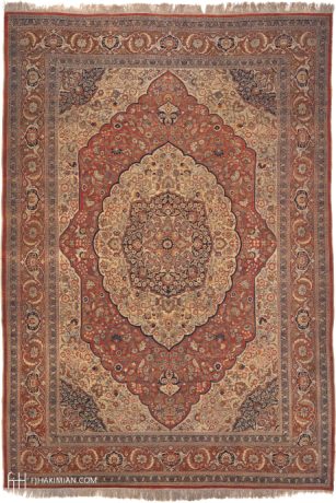 Tabriz carpet, Iran, circa 1890, 15'2" x 10'4", ref 07068
