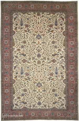Tabriz carpet, North-West Persia, circa 1920, 19'11" x 12'9", ref 07103