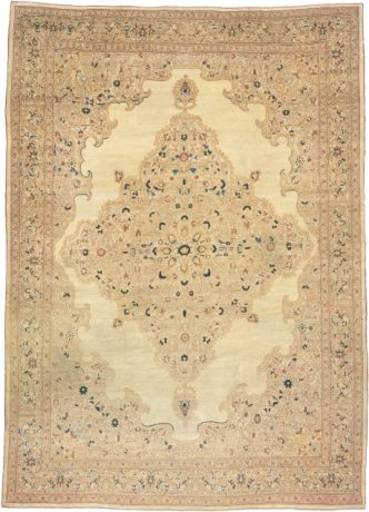 Tabriz carpet, Persia, circa 1880, 12'11" x 9'1", ref 07111