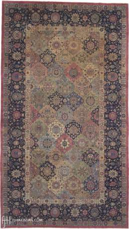 Indo-Persian carpet, India, 17'11" x 10'0", ref 09060