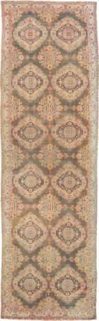Agra carpet, India, circa 1880, 19'10" x 6'1", ref 09070