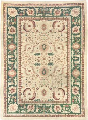 Amritsar carpet, India, circa 1910, 9'8" x 7'0", ref 09075