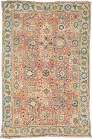 Khorassan carpet, Persia, circa 1720, 10'5" x 6'10", ref 10088