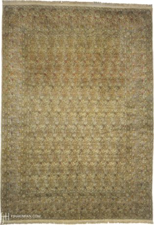 Kerman carpet, Turkmenistan, circa 1930, 16'5" x 11'6", ref 10124