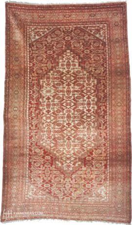 Sultanabad carpet, Iran, circa 1880, 7'6" x 4'5", ref 11095
