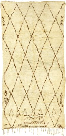 Beni Ourain, Berber carpet, Morocco, 20th Century, 13'3" x 6'6", ref 15178