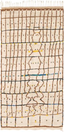 Azilal, Berber carpet, Morocco, Mid 20th Century, 8'9" x 4'6", ref 15242