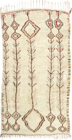 Azilal, Berber carpet, Morocco, Mid-20th Century, 8'6" x 4'8", ref 15294