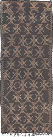 Zaiane, Berber carpet, Morocco, Mid 20th Century, 17'8" x 7'1", ref 15330