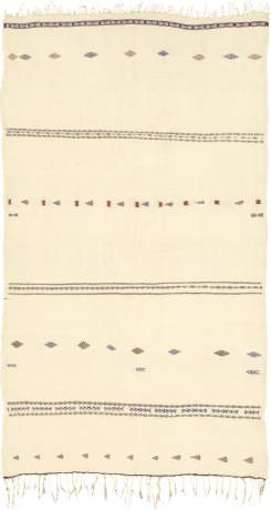 Haik Kilim, Berber carpet, Morocco, Mid 20th Century, 7'10" x 4'6", ref 15397