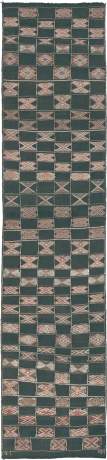 Zaiane, Berber carpet, Morocco, circa 1940, 24'1" x 5'5", ref 15429