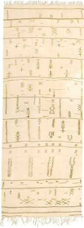 Moroccan Kilim, Berber carpet, Morocco, circa 1950, 13'3" x 5'5", ref 15492