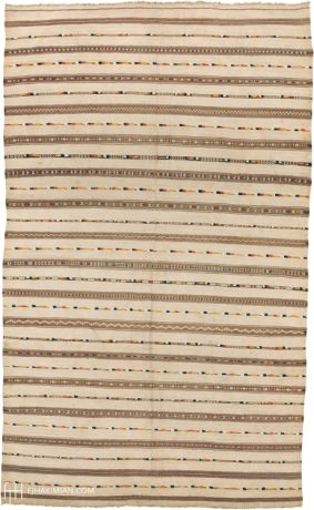 Berber Kilim carpet, Morocco, 20th Century, 8'11" x 5'4", ref 15502