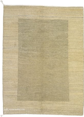 Soumak carpet, Persia, circa 2003, 7'8" x 5'9", ref 16252
