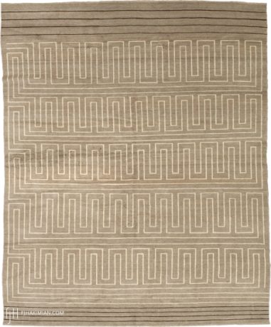 Marion II, Art Deco carpet, Turkey, circa 2004, 13'3" x 10'9", ref 16303