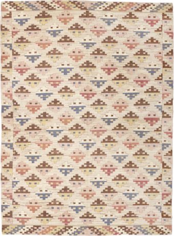 Flax, Swedish Flatweave carpet, China, circa 2005, 13'2" x 9'10", ref 16810