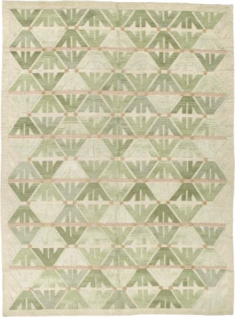 Helix, Swedish Inspired carpet, China, circa 2006, 13'7" x 10'1", ref Custom